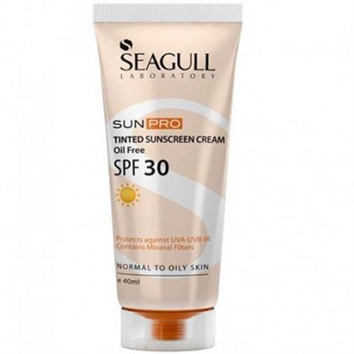 کرم ضد آفتاب SPF30 سی گل مناسب پوست چرب و معمولی 40 میلی لیتر