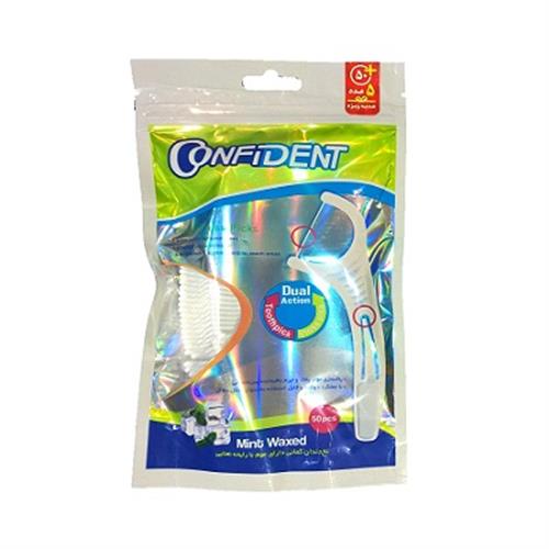 نخ دندان کمانی با عملکرد دوگانه کانفیدنت 55 عددی