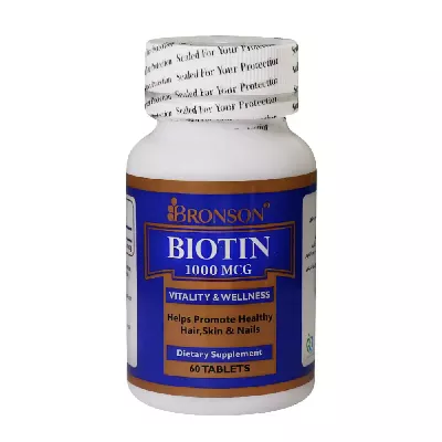 قرص بیوتین 1000 میکروگرم برونسون 60 عددی