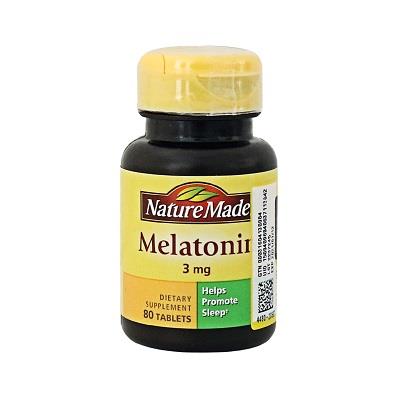 قرص ملاتونین 3 میلی گرم نیچرمید 80 عددی