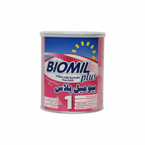 شیر خشک بیومیل پلاس 1 مناسب شیرخواران از بد تولد به بعد 400 گرم