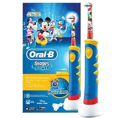 مسواک برقی کودک میکی موس اورال بی مناسب کودکان 3 تا 5 سال