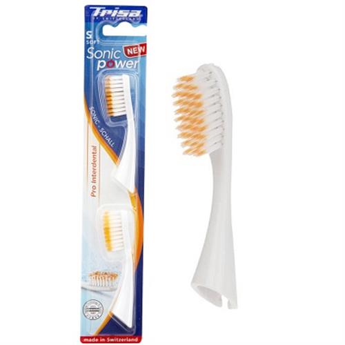 سری نرم مسواک برقی تریزا سری سونیک پاور مدل پرو اینتردنتال 2 عددی