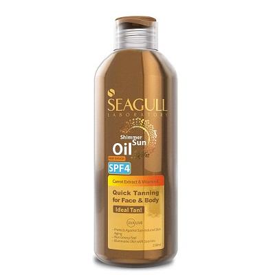 روغن برنزه کننده اکلیلی و ویتامینه سی گل مناسب انواع پوست 200 میلی لیتر