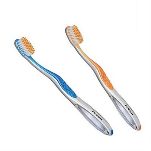 مسواک متوسط دوتایی پرو اینتردنتال تریزا آبی نارنجی