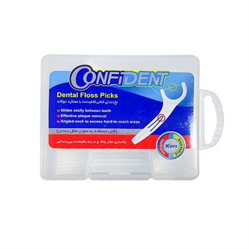 نخ دندان کمانی با عملکرد دوگانه کانفیدنت 30 عددی