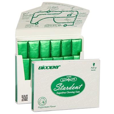 آدامس بدون شکر استاردنت نعنا تند بایودنت 12 عددی