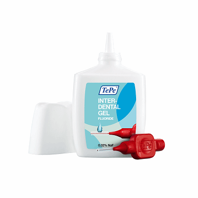 ژل فلوراید همراه با مسواک بین دندانی تپه 20 میلی لیتر