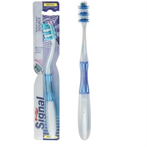 مسواک متوسط سیگنال مدل ورتیکال اکسپرت دابل فیس
