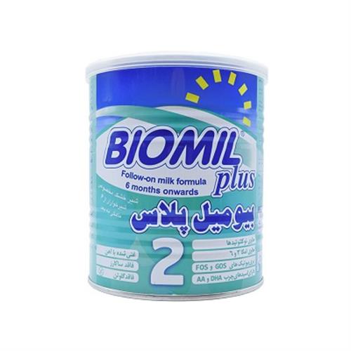 شیر خشک بیومیل پلاس 2 فاسبل مناسب شیرخواران 6 ماهگی به بعد 400 گرم