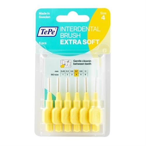 مسواک بین دندانی بسیار نرم سایز 4 تپه 6 عددی 2