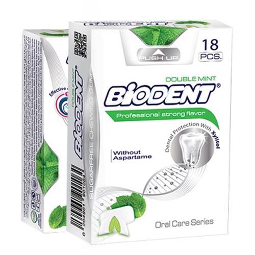 آدامس بدون شکر اورال کر دابل مینت بایودنت 18عددی