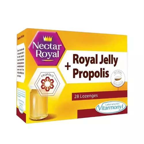 قرص مکیدنی رویال ژلی و پروپولیس ویتارمونیل 28 عددی