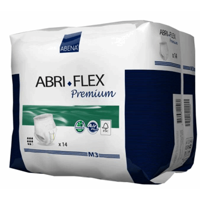 پوشک بزرگسال شورتی سایز متوسط ام 3 ابری فلکس 14 عددی