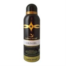 اسپری بدن بانوان مدل گلد گرل لاواستار 200 میلی لیتر