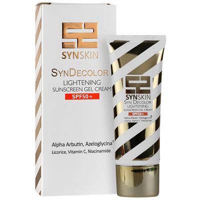 ژل کرم ضد آفتاب روشن کننده SPF50 ساین اسکین 40 میلی لیتر