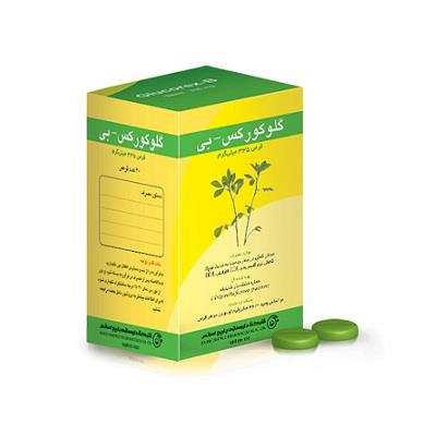 قرص گلوکورکس- بی 335 میلی گرم 30 عددی