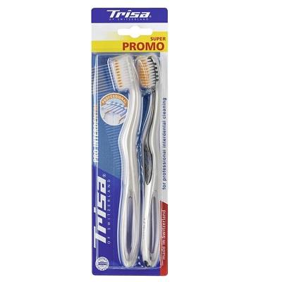 مسواک متوسط دوتایی پرو اینتردنتال تریزا