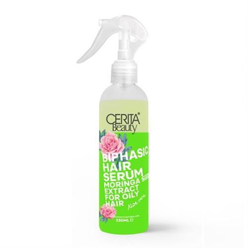 سرم مو دو فاز حالت دهنده موی سریتا مناسب موهای چرب 230 میلی لیتر