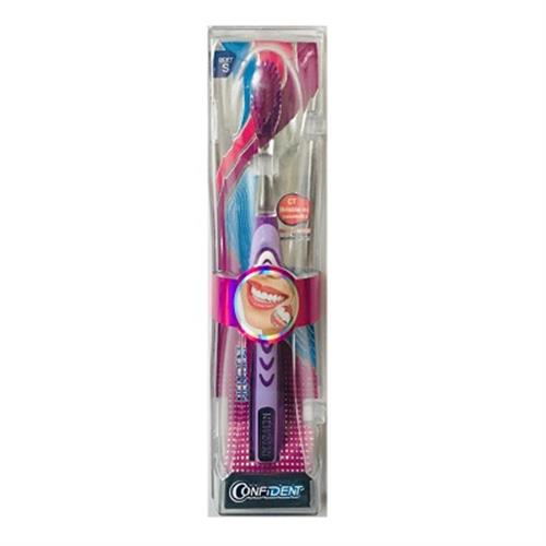 مسواک کریستال پک شاین کانفیدنت نرم