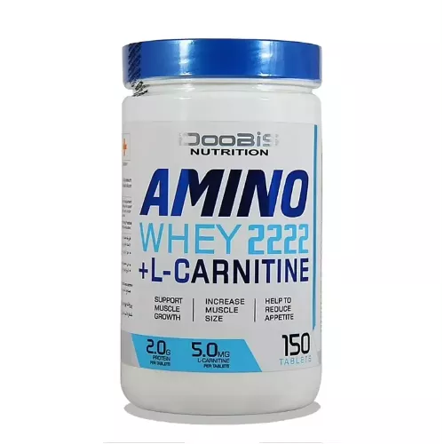 قرص آمینو وی 2222 همراه با ال-کارنیتین دوبیس 150 عددی