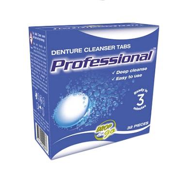 قرص تمیزکننده دندان مصنوعی پروفشنال 32 عددی