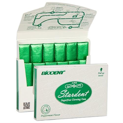 آدامس بدون شکر استاردنت نعنا تند بایودنت 12 عددی