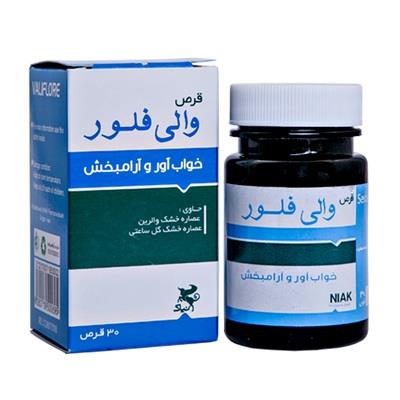 قرص والی فلور نیاک 30 عددی