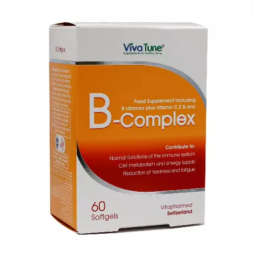 کپسول نرم ژلاتینی ب کمپلکس ویواتیون 60 عددی