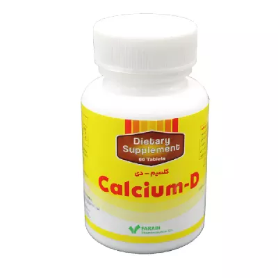 قرص کلسیم-دی فارابی 60 عددی