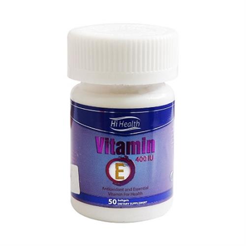 کپسول نرم ویتامین ای 400 واحد های هلث 50 عددی