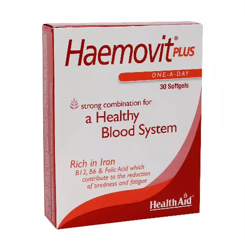 کپسول هموویت پلاس هلث اید 30 عددی