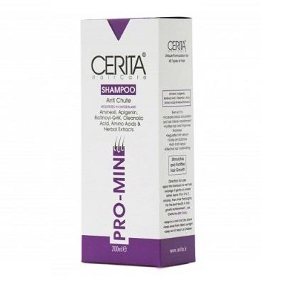 شامپو ضد ریزش پرومین سریتا مناسب انواع مو 200 میلی لیتر