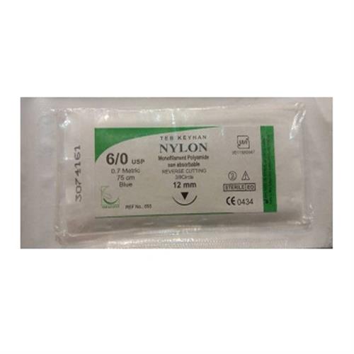 نخ بخیه نایلونی 6/0 طب کیهان