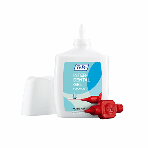 ژل فلوراید همراه با مسواک بین دندانی تپه 20 میلی لیتر