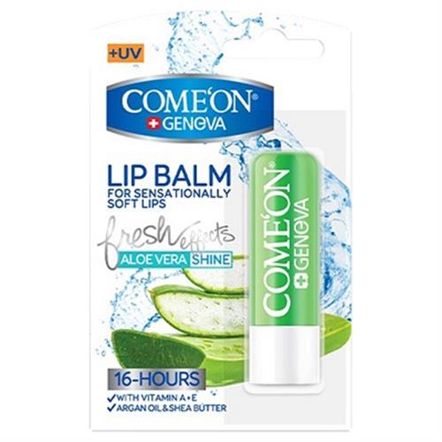 بالم نرم و براق کننده لب آلوئه ورا کامان 3.5 گرم