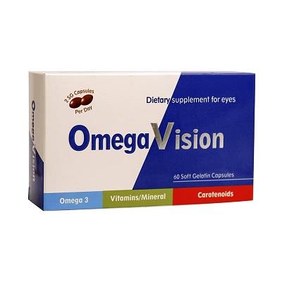 کپسول نرم امگاویژن دانا فارما 60 عددی