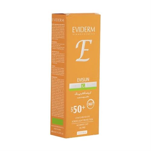 کرم ضد آفتاب بی رنگ اوی سان اویدرم مناسب پوست خشک 40 میلی لیتر