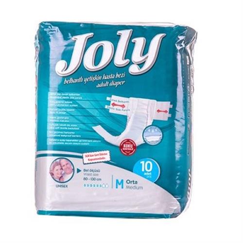 پوشک بزرگسال چسبی سایز متوسط جولی 10 عددی