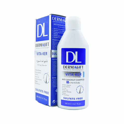شامپو ضدشوره ویتاکر درمالیفت مناسب موهای خشک 200 میلی لیتر