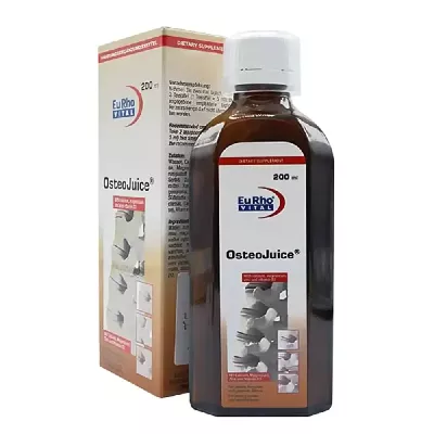 شربت استئو جویس یوروویتال 200 میلی لیتر