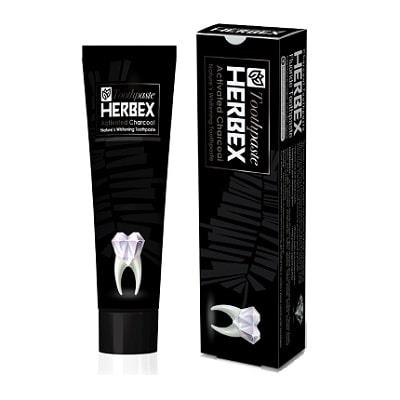 خمیردندان ذغالی هربکس 100 میلی لیتر