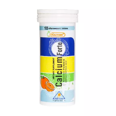 قرص جوشان کلسیم فورت 500 میلی گرم مینو 10 عددی