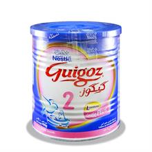 شیر خشک گیگوز 2 نستله مناسب شیرخوران 6 ماهگی به بعد 400 گرم