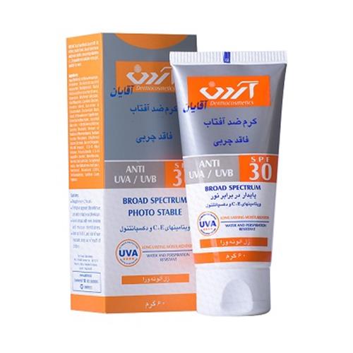 کرم ضد آفتاب آقایان آردن SPF30