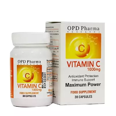 کپسول ویتامین ث 1000 میلی گرم ماکسیمم پاور او پی دی فارما
