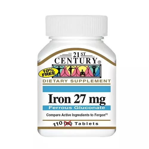 قرص آهن 27 میلی گرم 21 سنتری 110 عددی