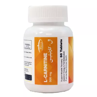 قرص ال کارنیتین 500 میلی گرم کارن 60 عددی