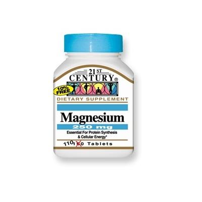 قرص منیزیم 250 میلی گرم 21 سنتری 110 عددی