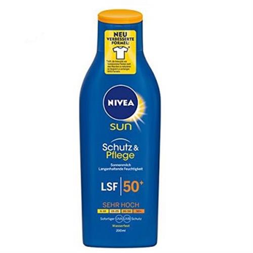 لوسیون ضد آفتاب نیوا SPF50 مناسب انواع پوست 200 میلی لیتر